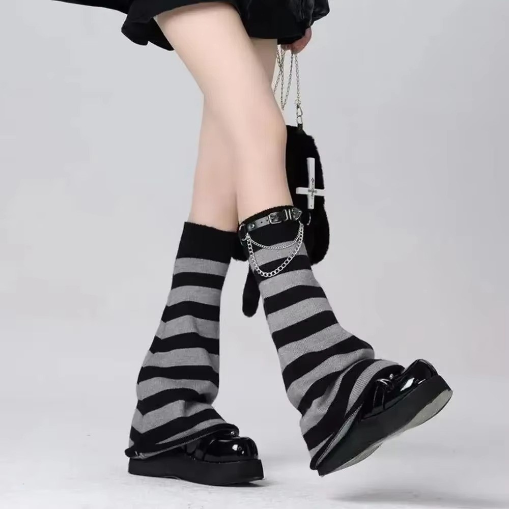 Boot Sock Slouchy - Gothic Harajuku Knit Leg Warmers Slouchy