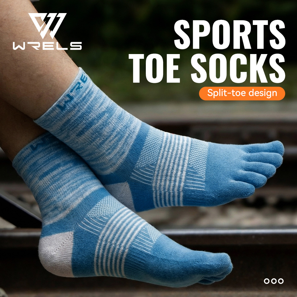WRELS 1/2/3 Pair Five Finger S - Wool Hiking Sock recension och pris