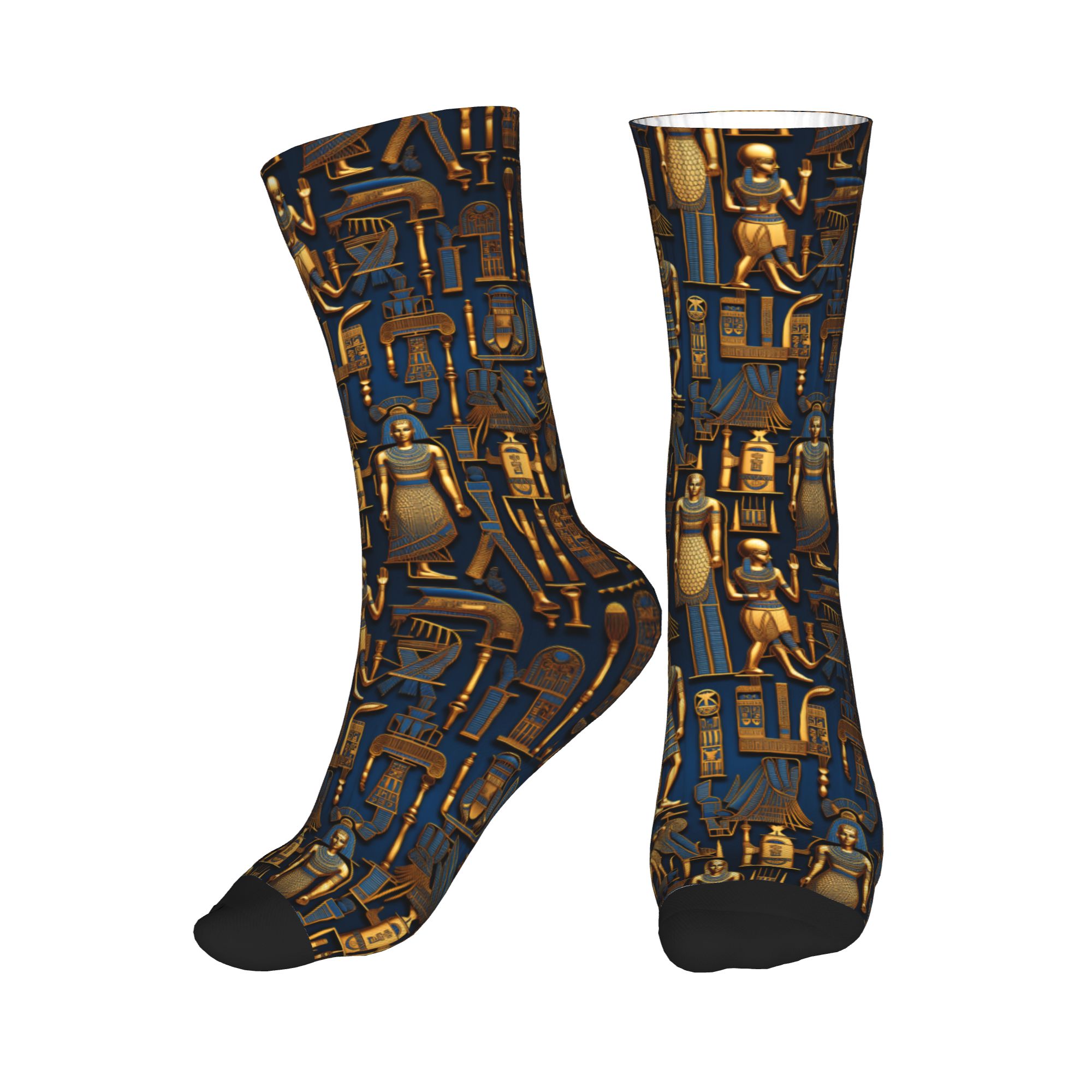 Egyptian Gods And Symbols Patt - Dress Sock Men recension och pris