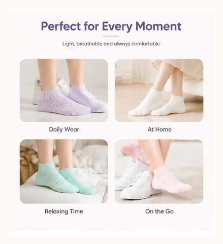 Women's Breathable Ankle Socks - Invisibility Sock Loafer recension och pris