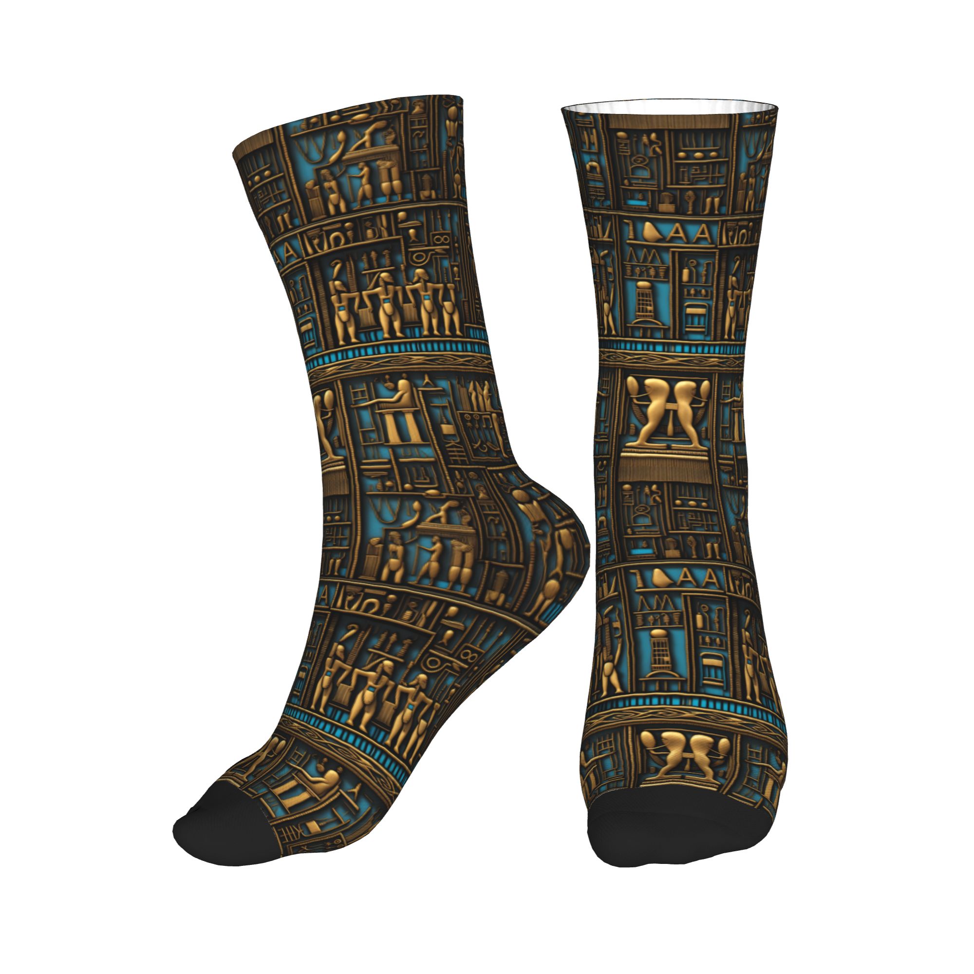 Funny Men's Egyptian Hieroglyp - Dress Sock Men recension och pris