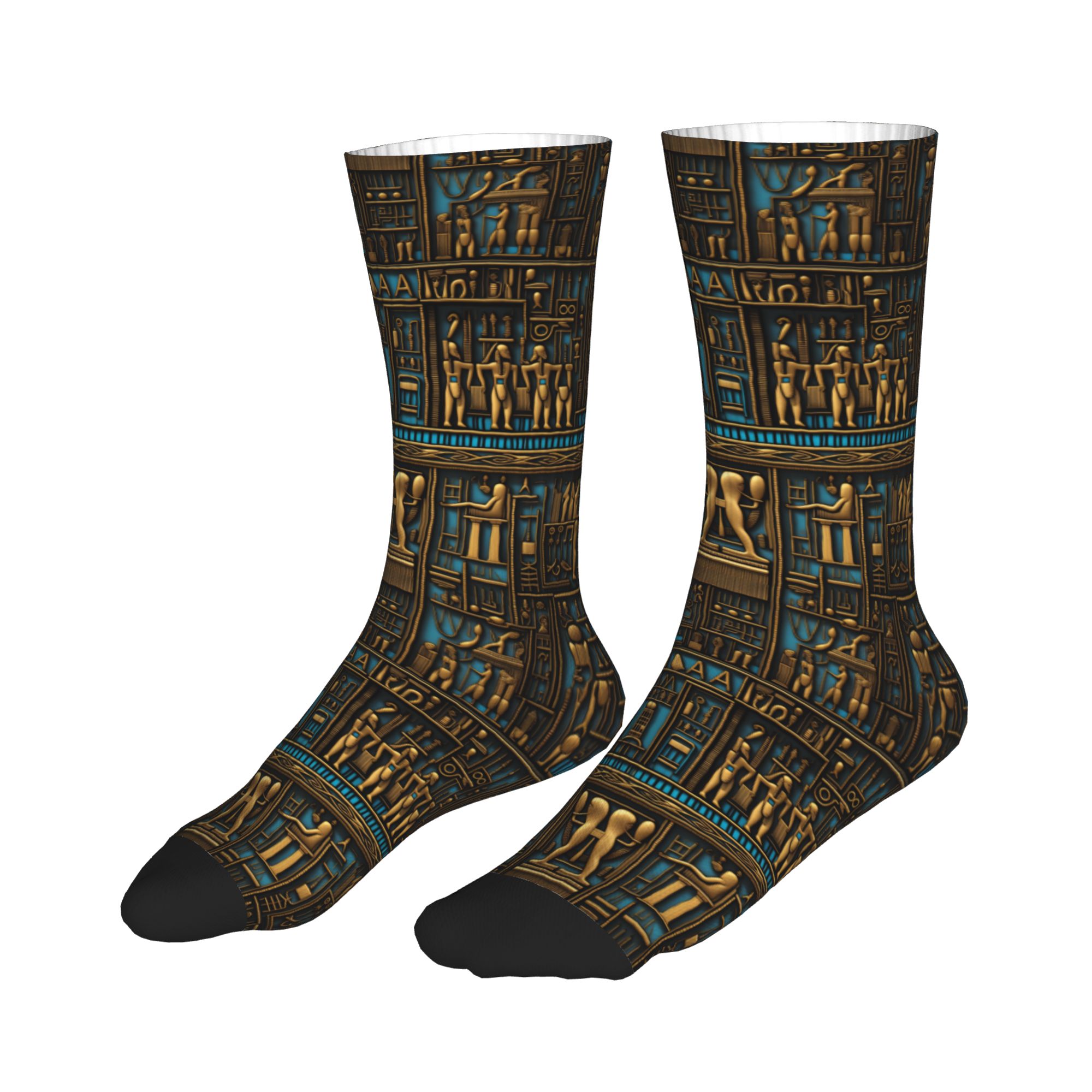 Funny Men's Egyptian Hieroglyp - Dress Sock Men recension och pris