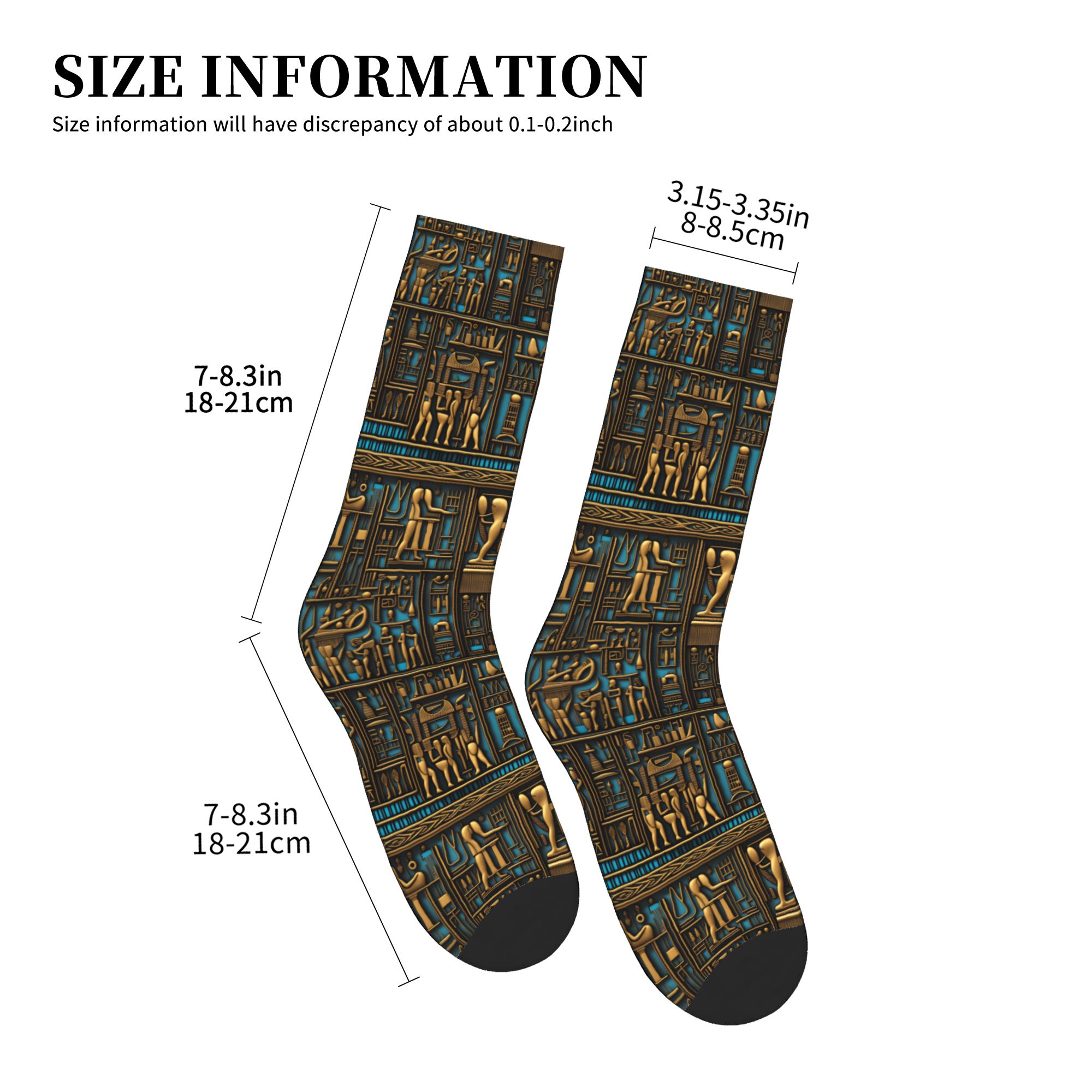 Funny Men's Egyptian Hieroglyp - Dress Sock Men recension och pris
