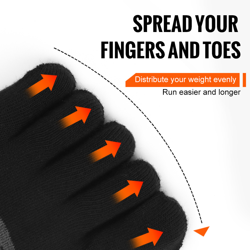 WRELS COOLMAX Five Finger Sock - Wool Hiking Sock recension och pris