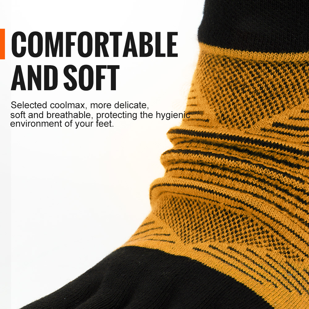 WRELS COOLMAX Five Finger Sock - Wool Hiking Sock recension och pris