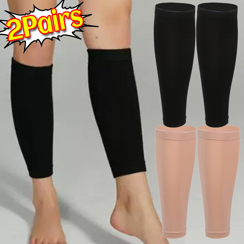 1/2Pairs Elastic Socks Calf Sl - Compression Sleeve Calf recension och pris
