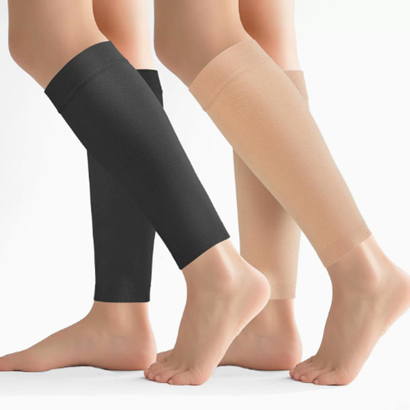 1/2Pairs Elastic Socks Calf Sl - Compression Sleeve Calf recension och pris